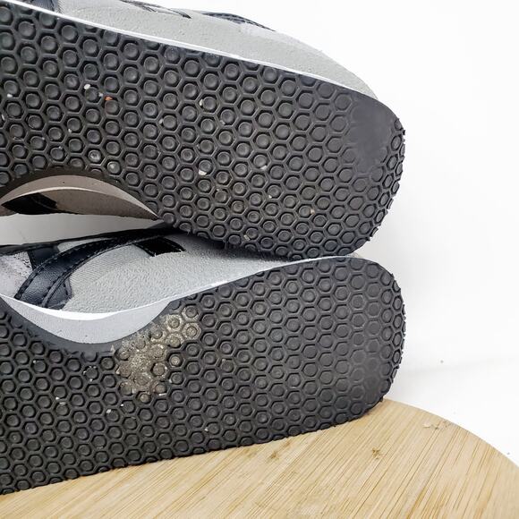 Onitsuka Tiger Shoes Womens 9 Ultimate 81 Grey Black Retro Sneaker - Picture 14 of 16